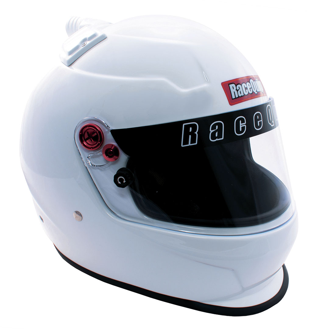 RaceQuip Full Face Helmet PRO20 Series Snell SA2020 Rated Gloss Black Large 276005 